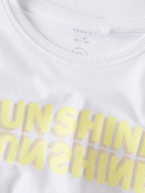 NAME IT T-shirt Jemil Bright White
